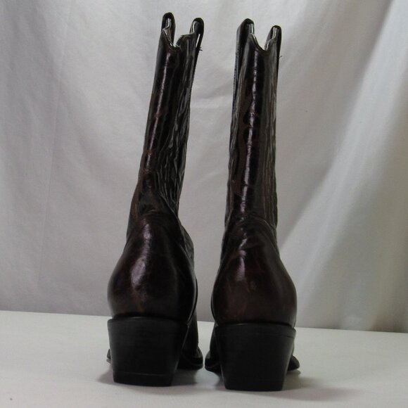 Corral Women’s Embroidered Narrow Square Toe Brown Cowboy, Western Boots Size 9 - Picture 3 of 11